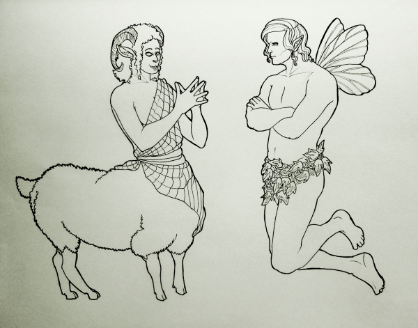 centaur & fairy (2013)